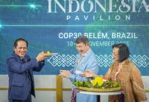 Paviliun Indonesia COP30 di Belem Brazil Resmi Dibuka
