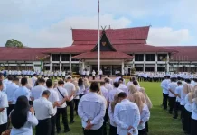 Apel Akhir Tahun, Bupati Kobar Tekankan Pelayanan ASN