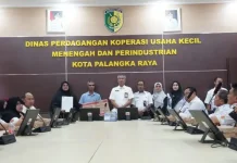 Pemko Serahkan Bantuan 87 Unit Alat Usaha UMKM