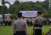 Puluhan Personel Naik Pangkat, Kapolres Batang Tekankan Profesionalisme