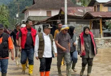 Bupati Agam Tinjau Lokasi Longsor di Pasa Maninjau