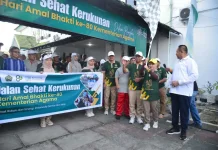 Pemprov Gorontalo Lepas Jalan Sehat HAB ke-80 Kemenag