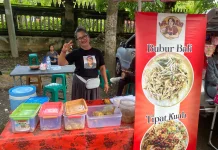 Berburu Bubur Bali di CFD Renon Denpasar