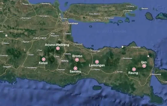 Mengenal Tingkatan Gunung Api Tipe A