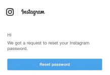 Jangan Panik Jika Menerima Email Reset Password Instagram