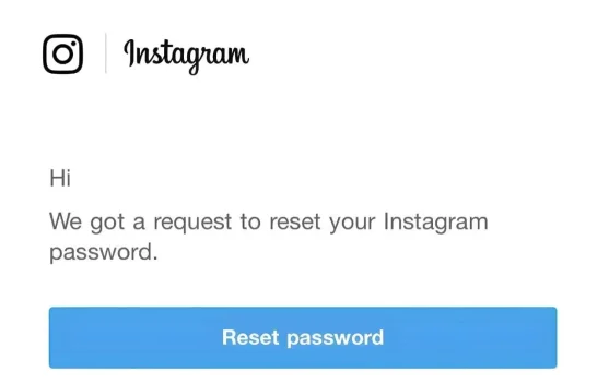 Jangan Panik Jika Menerima Email Reset Password Instagram