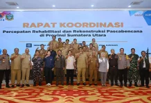 Syukri Rakor Bersama Mendagri, Percepatan Rehabilitasi-Rekonstruksi Pascabencana Sumut