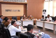 Pemkab Kapuas Menggelar Rakor Program 3 Juta Rumah 