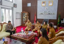 Kapolres Silaturahmi dengan Bupati Humbang Hasundutan Penuh Kekeluargaan