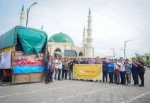 Pemko Dumai Lepas Bantuan Kemanusiaan ke Aceh Tamiang