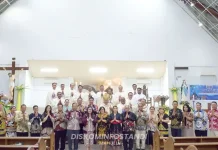 Pemkab Mahulu Gelar Misa Natal Oikumene 2025/2026