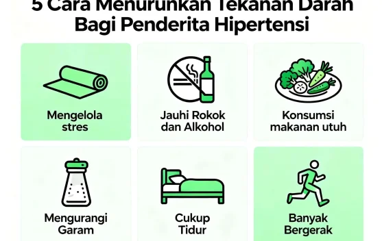 Berikut 5 Cara Menurunkan Tekanan Darah Penderita Hipertensi