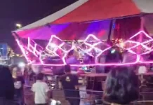 Polres Jakpus Tindaklanjuti Kegiatan Pasar Malam Taman HKSN