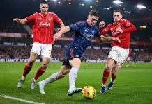 Arsenal Ditahan Imbang Nottingham Forest Tanpa Gol