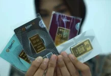 Harga Emas Pegadaian Melemah, Galeri24 dan UBS Turun
