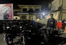 Patroli Balap Liar, Satlantas Pekanbaru Amankan 12 Ranmor