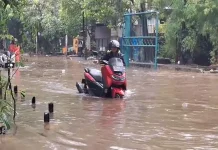 Kawasan Ancol Banjir, Ganggu Aktifitas Warga 