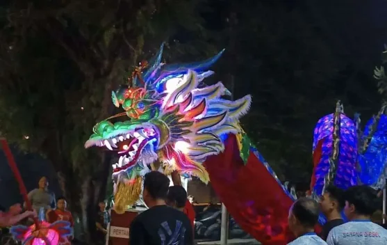 Komunitas Karya Makmur Siapkan Naga Hampir 90 Meter