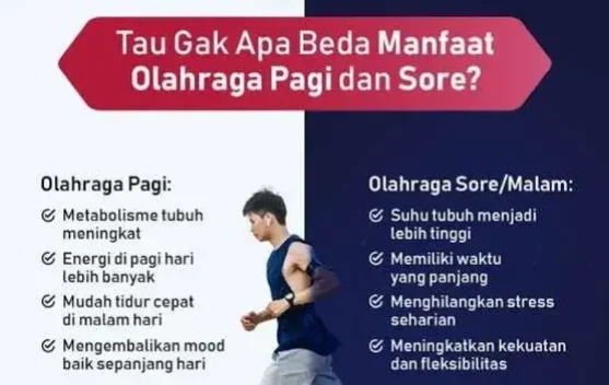 Olahraga Pagi atau Sore, Mana yang Lebih Baik?