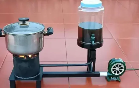 Kompor Berbahan Bakar Oli Bekas