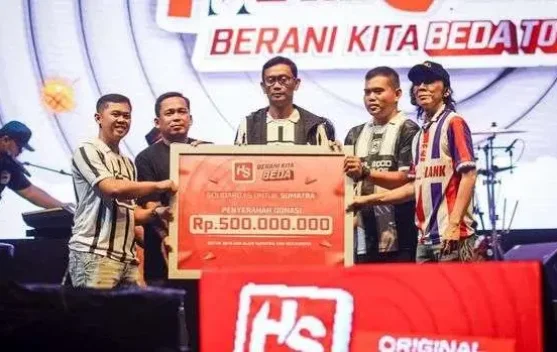 Slank Bergerak, Rp500 Juta untuk Sumatera