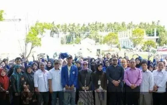 Wabup Pohuwato Lepas   Mahasiswa KKNT Universitas Pohuwato