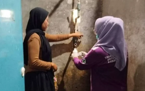 Puskesmas Way Tuba Sosialisasikan Penggunaan Air Bersih