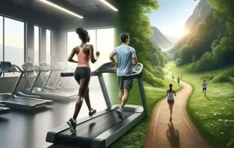 Tips Memilih Treadmill atau Jalan di Luar