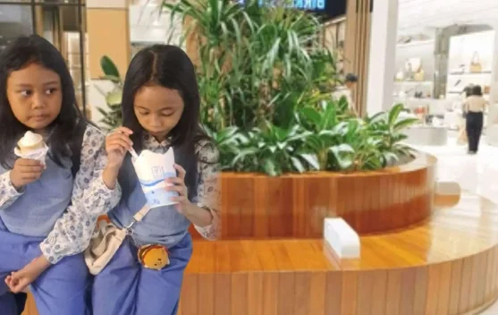 Es Krim dan Keceriaan Kakak Adik