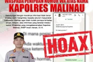 Waspada Dugaan Penipuan Mengatasnamakan Kapolres Malinau