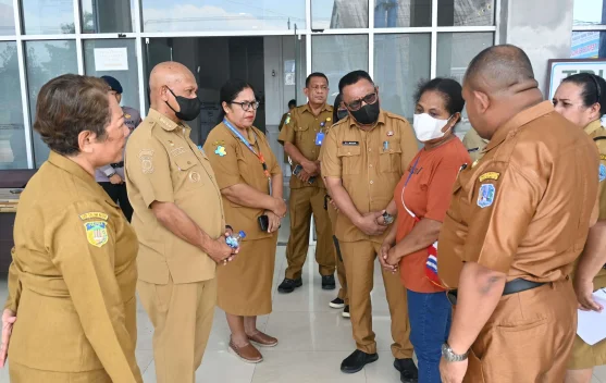 Bupati Biak Sidak Ke RSUD Pastikan Pelayanan Berjalan Baik
